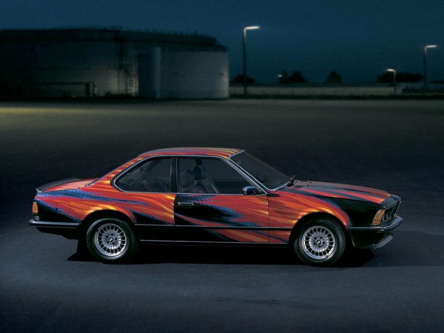  BMW 635 CSi Art Car by Ernst Fuchs 1982 года  (фото 2 из 8)